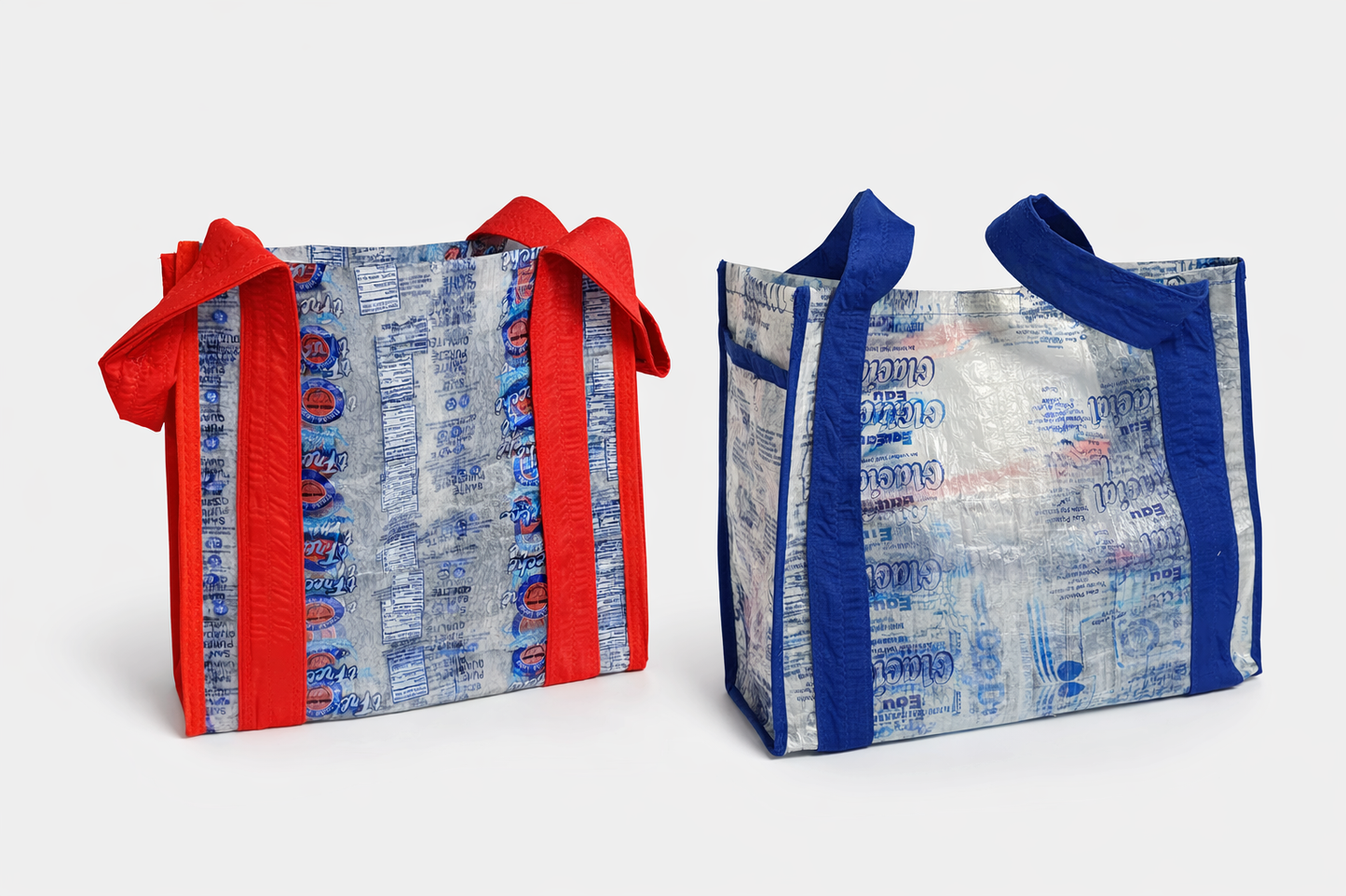 Shopping Bags (Made of Recycled Water Sacs)