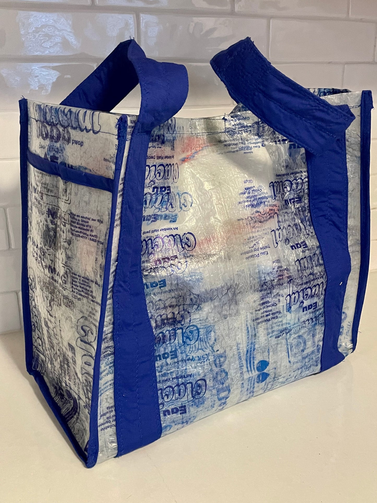 Shopping Bags (Made of Recycled Water Sacs)